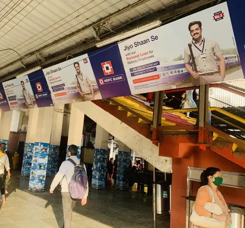  HDFC Station Platform Boards 8×3