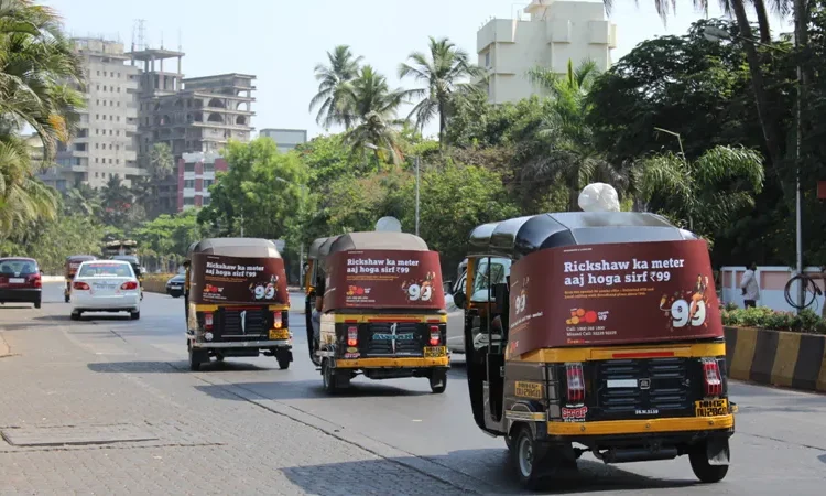  Auto Rickshaw Advertising 2