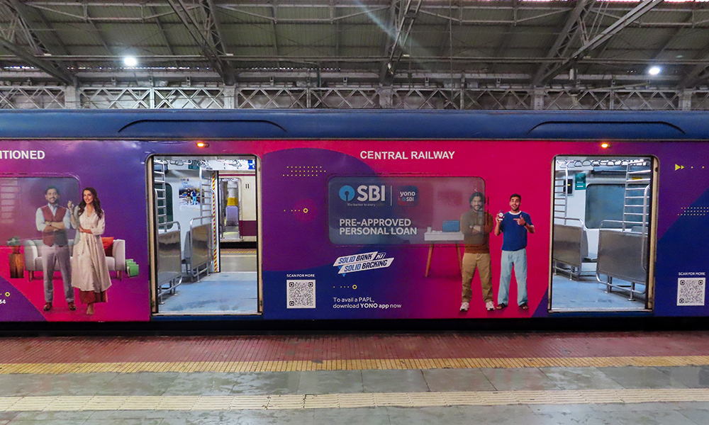 Mumbai Local Train Advertising